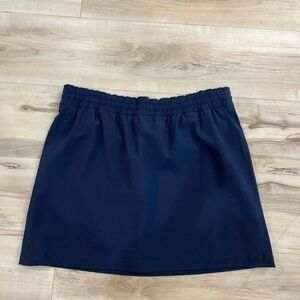 Faherty Deep Blue Mini Skirt